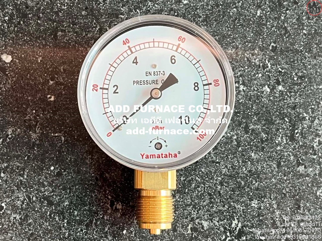 Yamataha Pressure Gauge 0-10kPa(0-100mBar) (2)